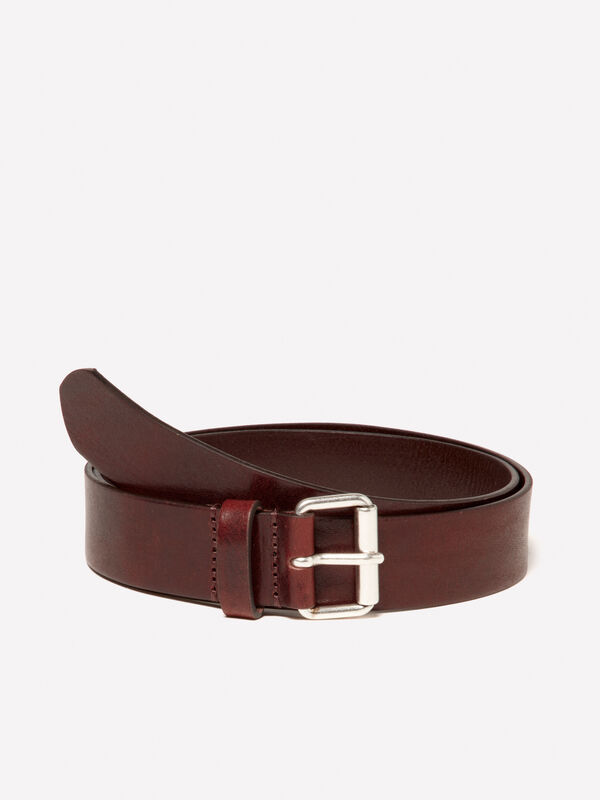 Cinto marrom 100% pele - cintos para homem | Sisley