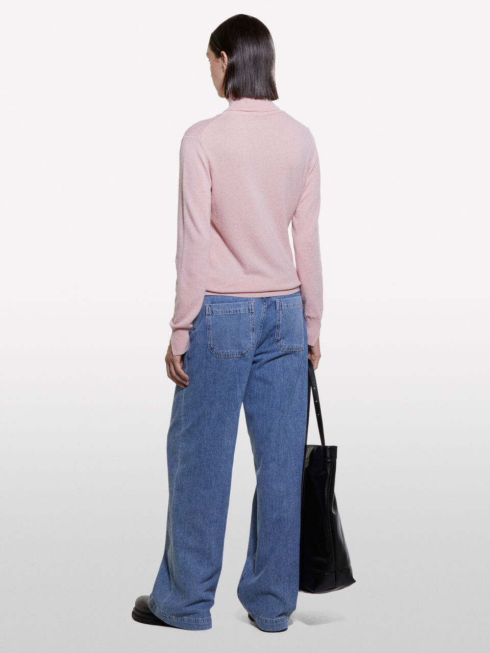 TURTLE NECK SWEATER Mulher image number null