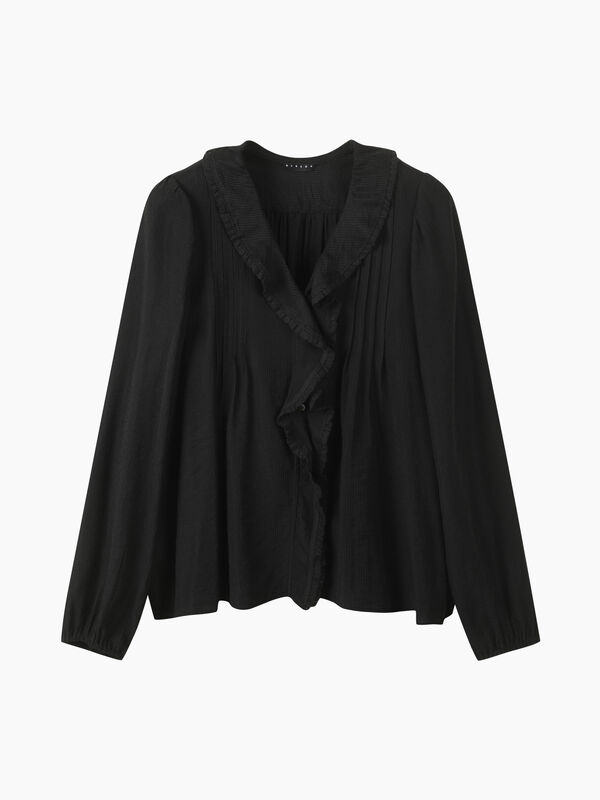 Blusa com babados - sisley k bluse | Sisley K