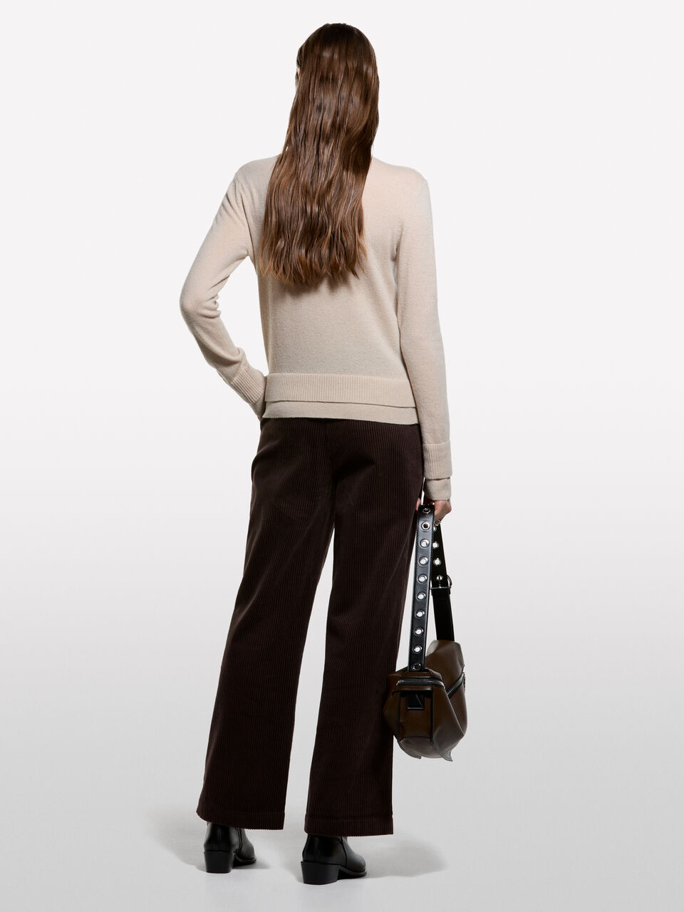 TURTLE NECK SWEATER Mulher image number null