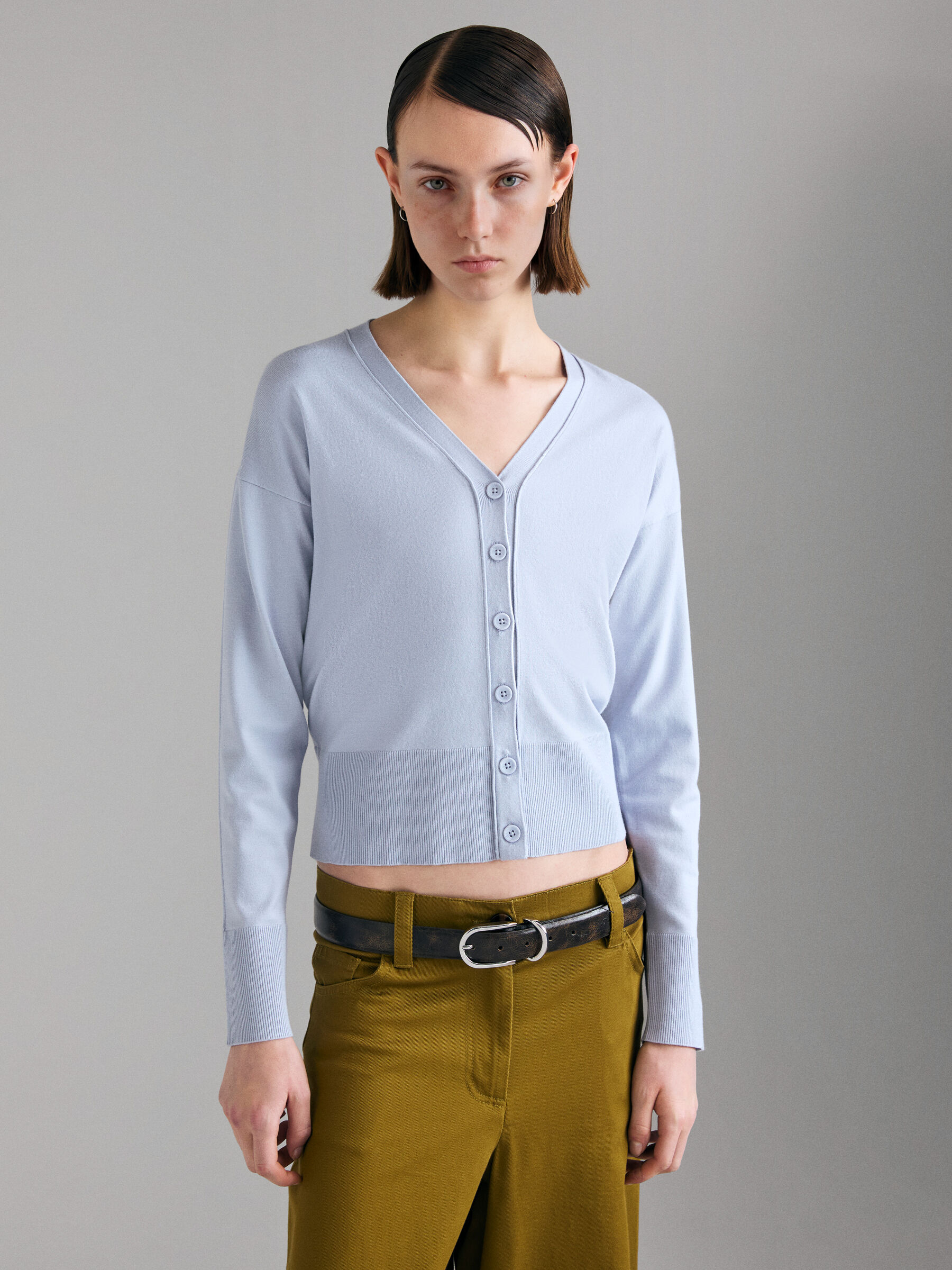 L/S CARDIGAN Mulher image number null