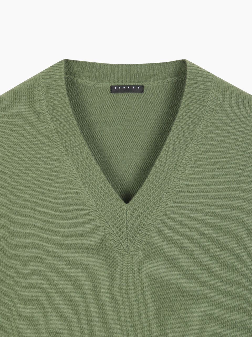 V NECK SWEATER L/S Mulher image number null