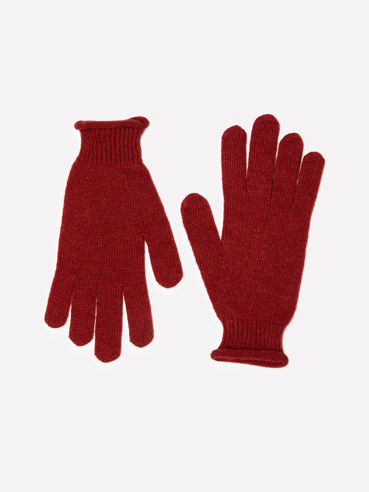 KNITTED GLOVES Mulher
