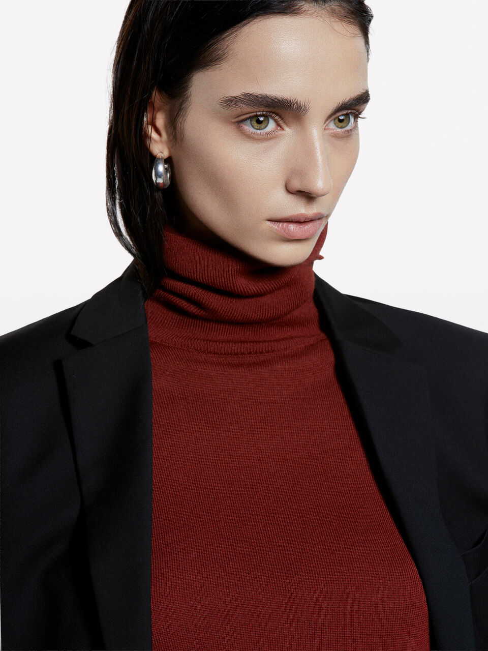 TURTLE NECK SWEATER Mulher image number null