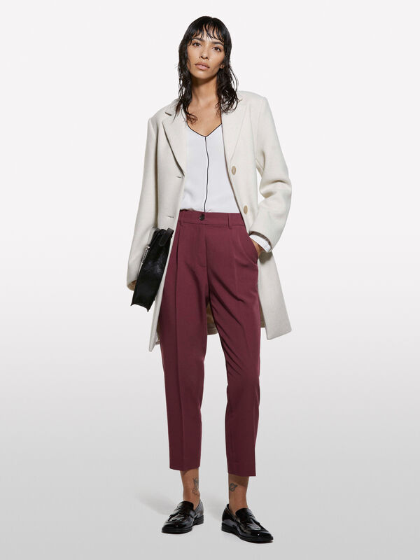 Blusa over fit branco creme - blusas para mulher | Sisley