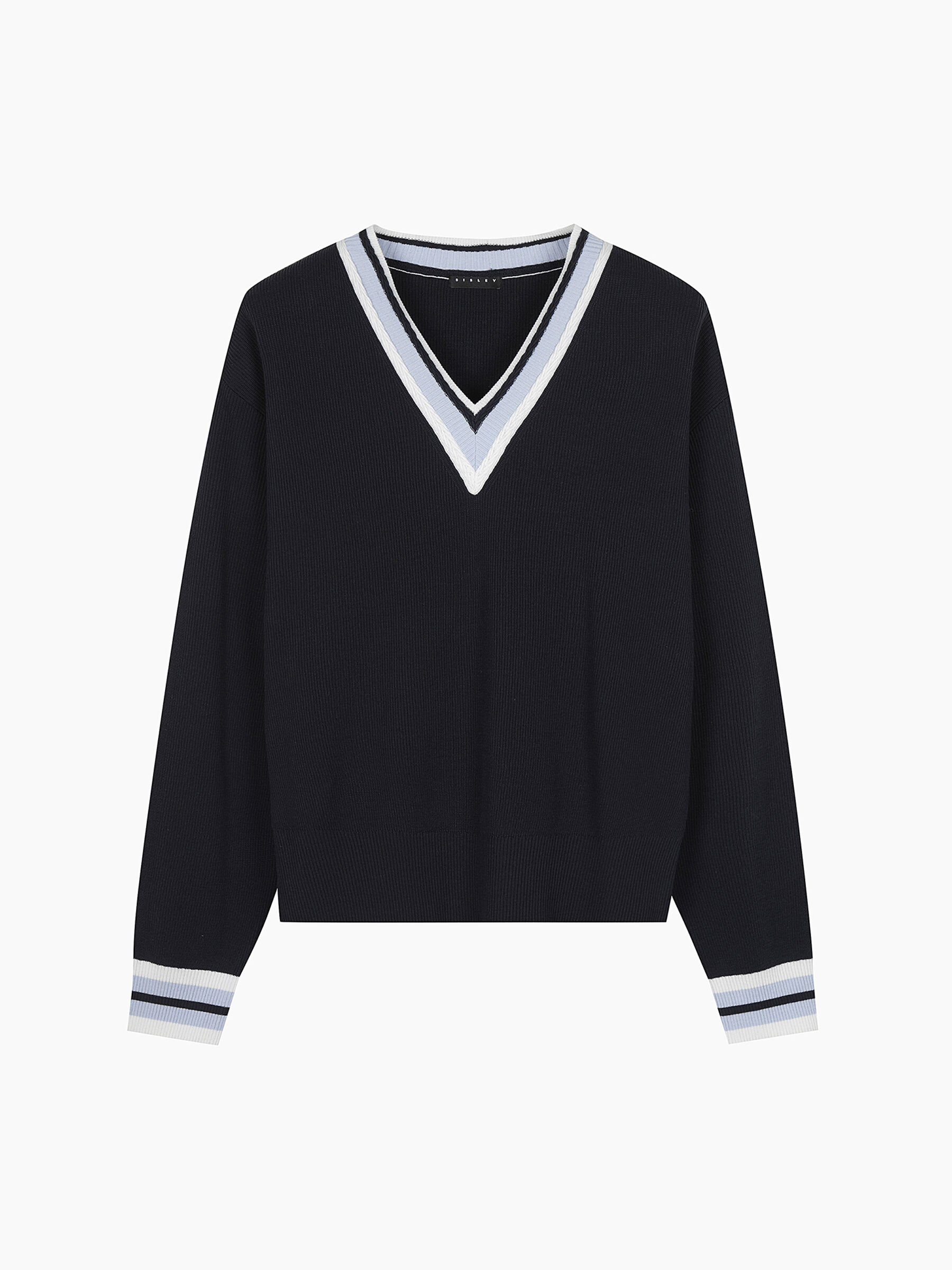 V NECK SWEATER L/S Mulher image number null