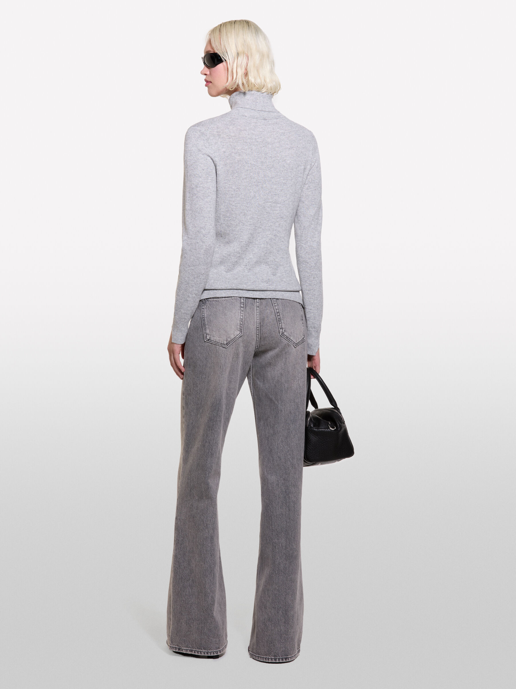 TURTLE NECK SWEATER Mulher image number null