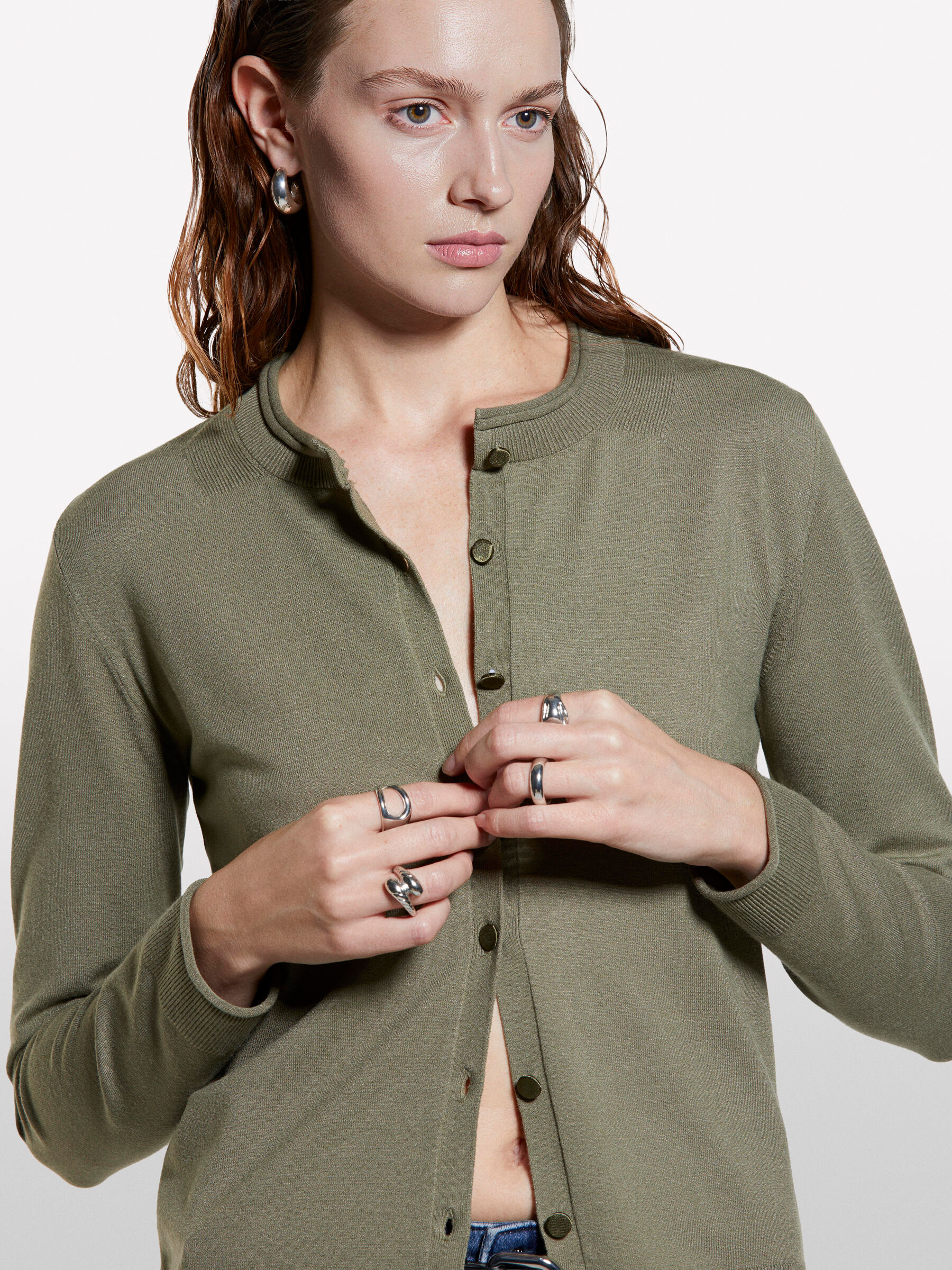 L/S SWEATER Mulher image number null