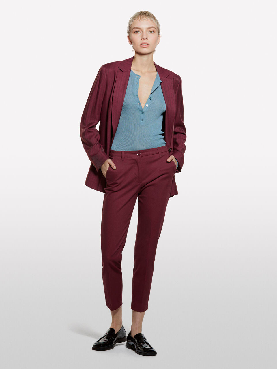 ROUND NECK SWEATL/S Mulher image number null