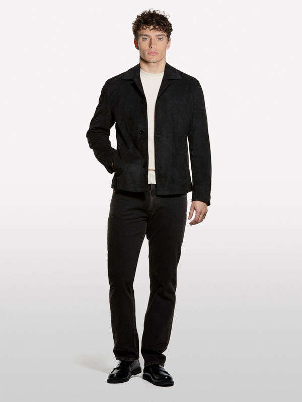 Camisola de gola redonda regular fit bege - camisolas gola redonda para homem | Sisley