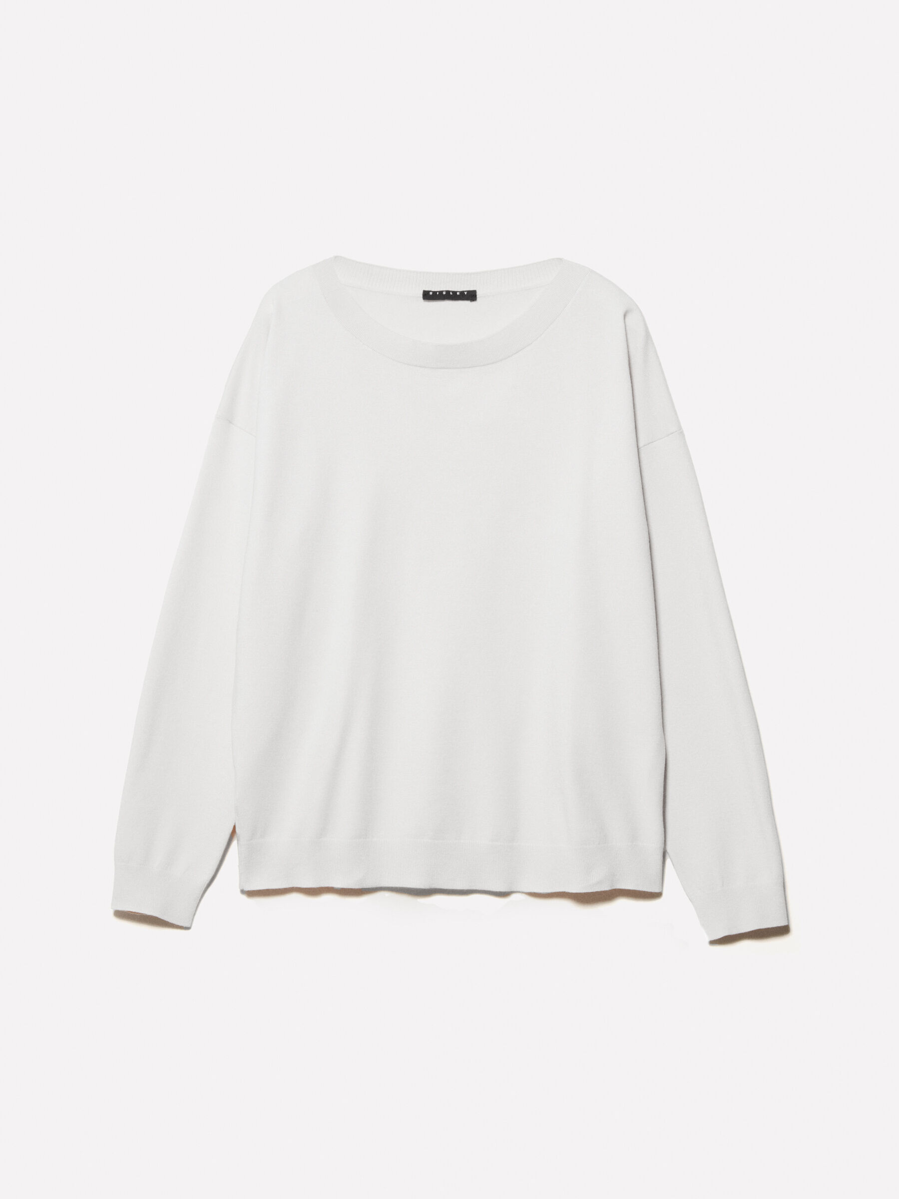 BOAT-NECK SWEAT.L/S Mulher image number null