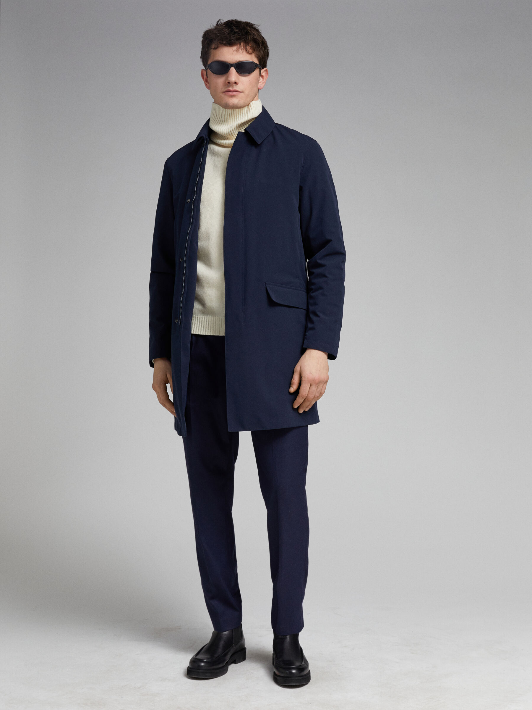 TURTLE NECK SWEATER Homem image number null