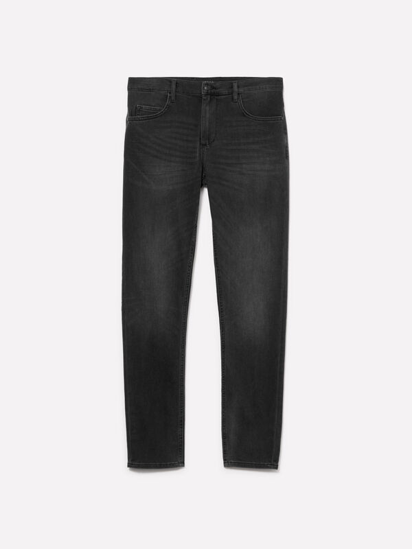 Jeans Helsinki pretos skinny fit - jeans skinny fit para homem | Sisley