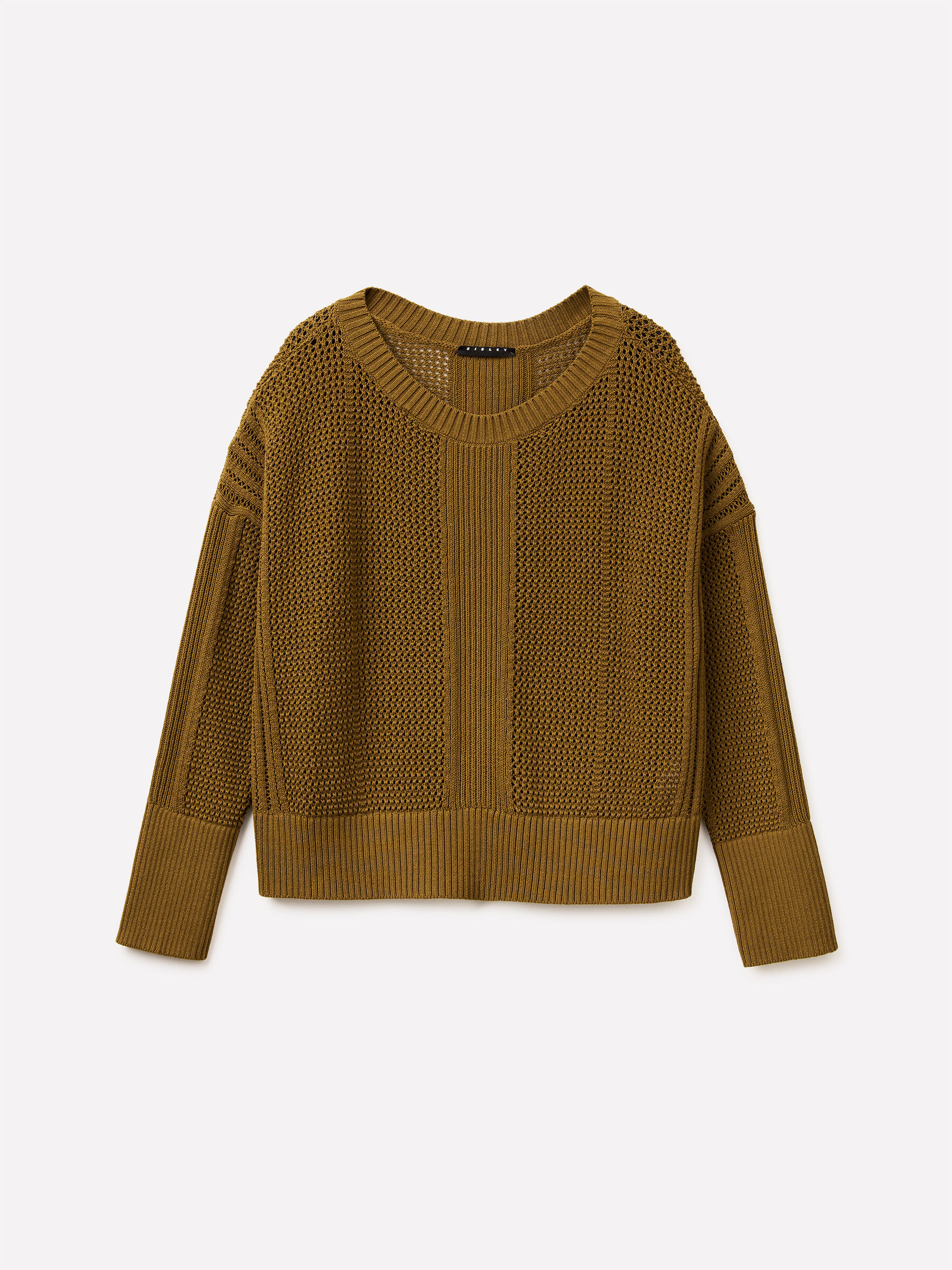 BOAT-NECK SWEAT.L/S Mulher image number null