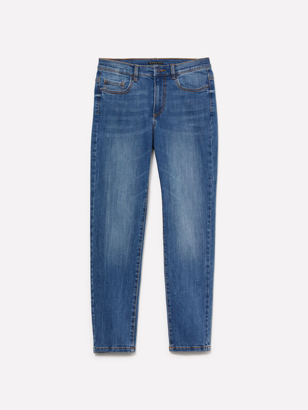 Jeans Papeete azul Skinny fit - jeans skinny para mulher | Sisley