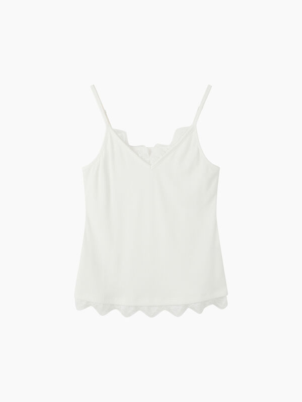 Top com renda - sisley k top | Sisley K