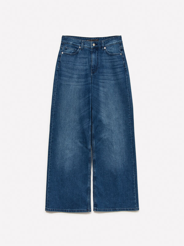 Jeans Style 72 wide fit - jeans palazzo para mulher | Sisley