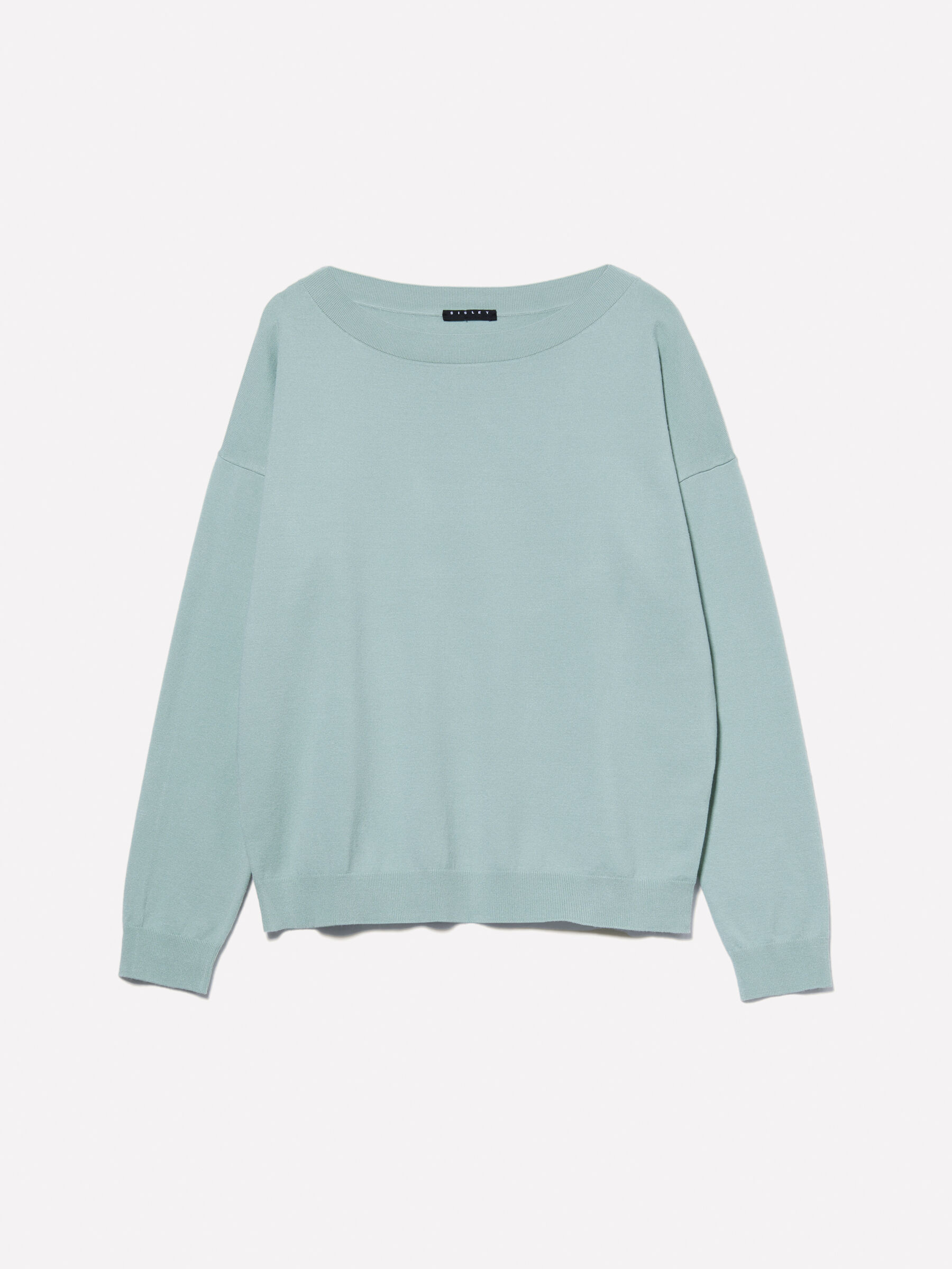 BOAT-NECK SWEAT.L/S Mulher image number null