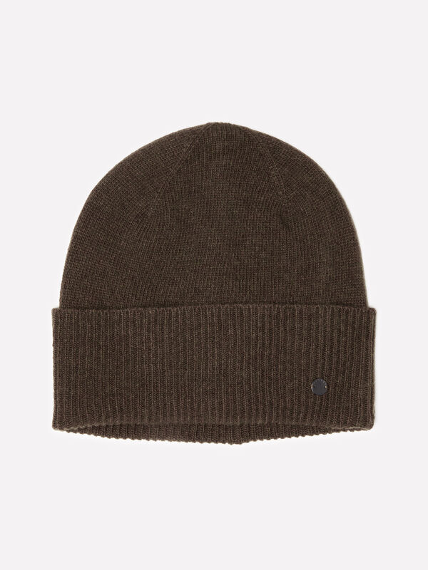 Brown knit hat - chapéus para homem | Sisley