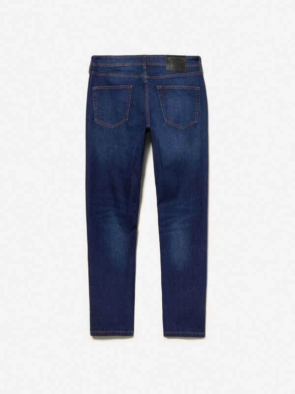 Jeans Style 74 slim fit azul - jeans slim fit para homem | Sisley