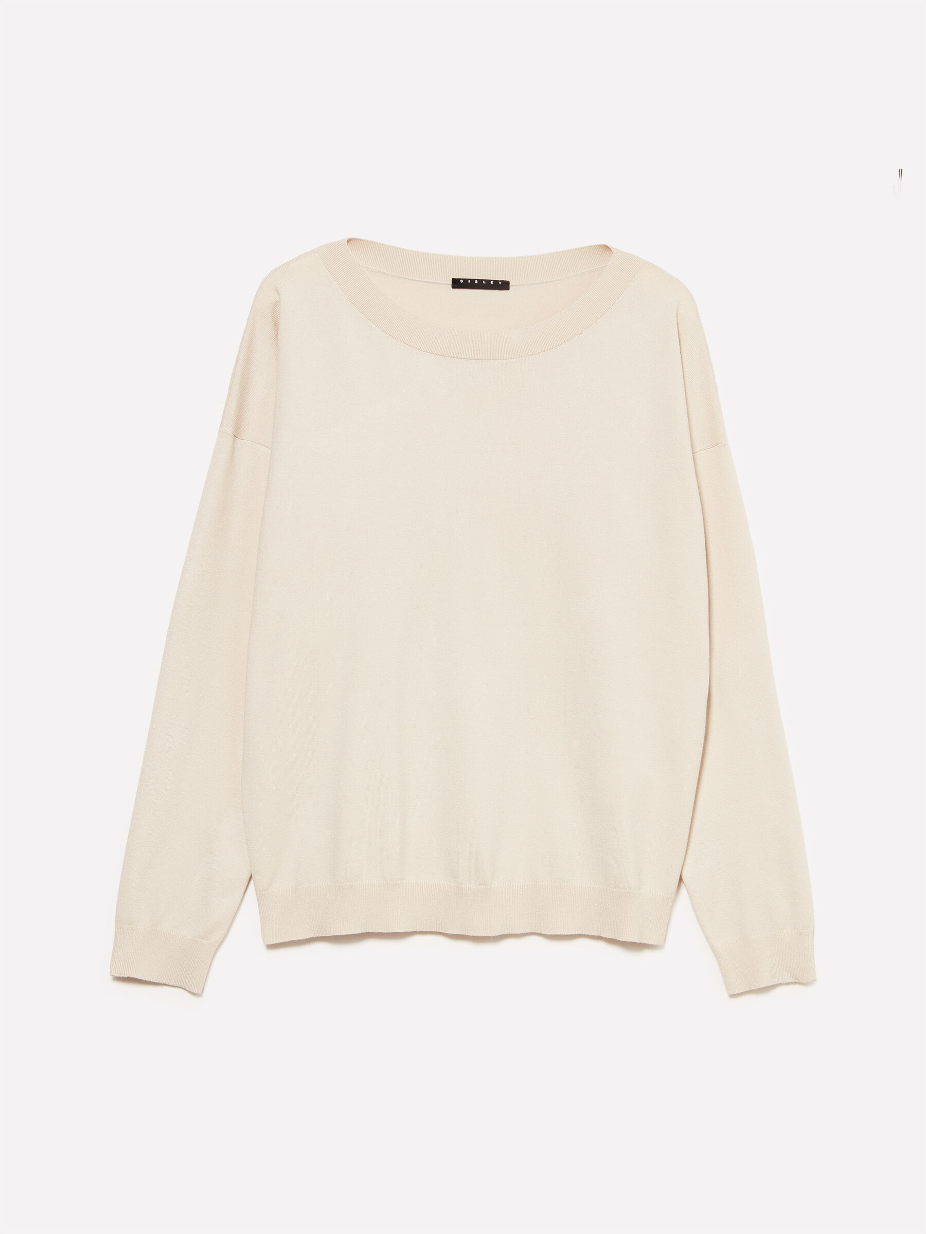 BOAT-NECK SWEAT.L/S Mulher image number null
