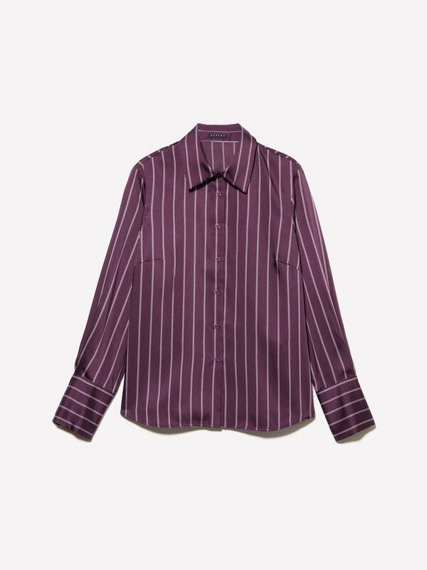 Camisa riscada - camisas para mulher | Sisley