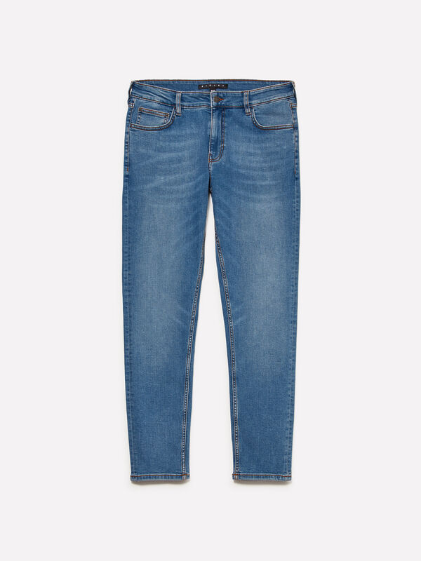 Jeans Style 73 skinny fit azul-claro - jeans skinny fit para homem | Sisley