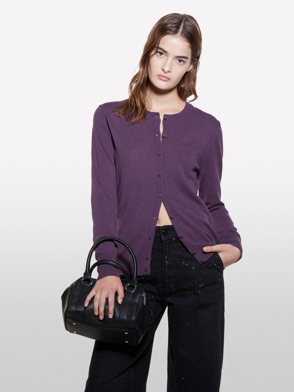 L/S SWEATER Mulher image number null