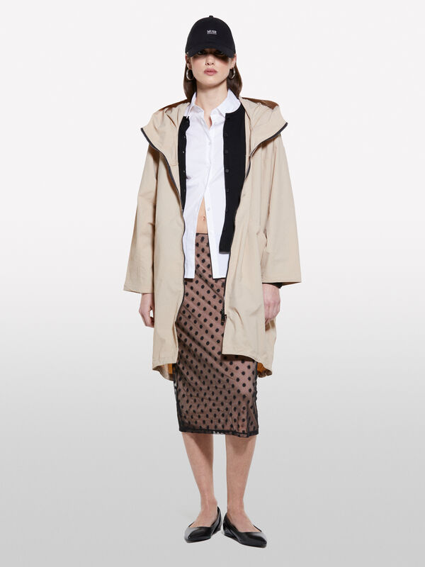 Saia midi de tule - saias midi, longuette mulher | Sisley