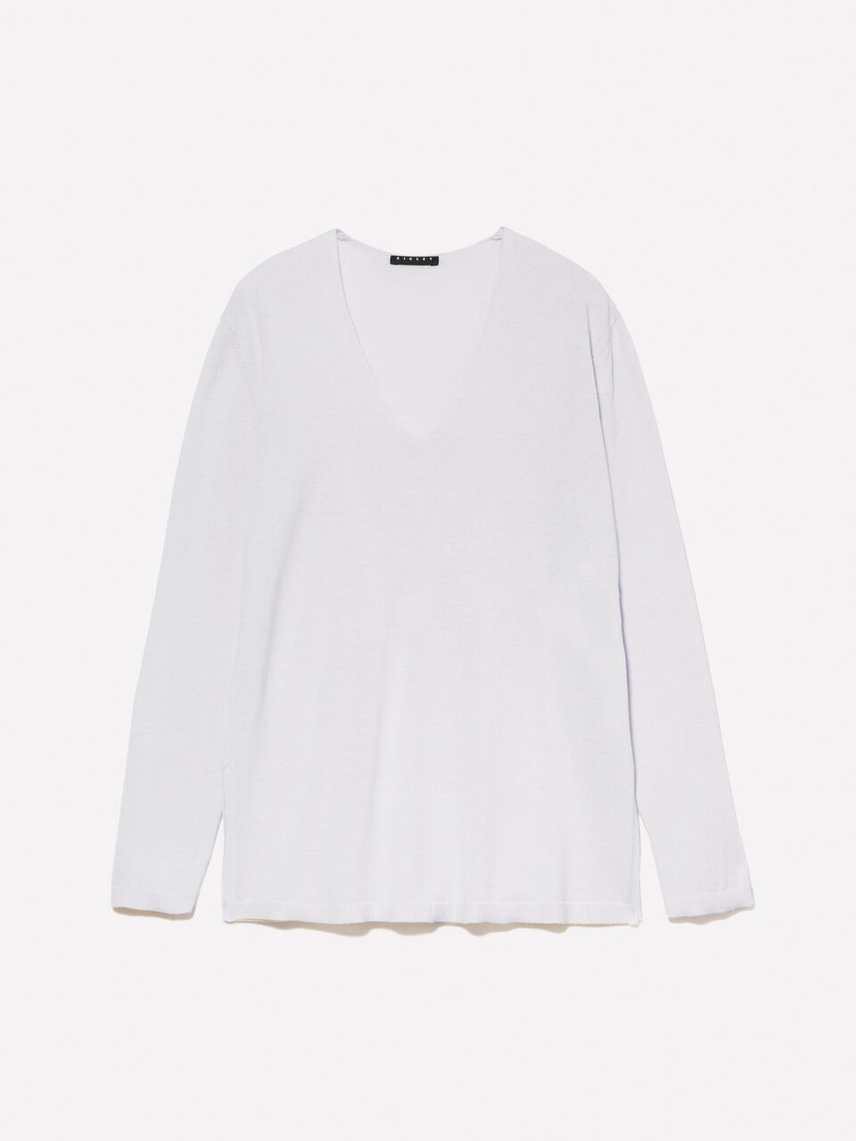 V NECK SWEATER L/S Mulher image number null