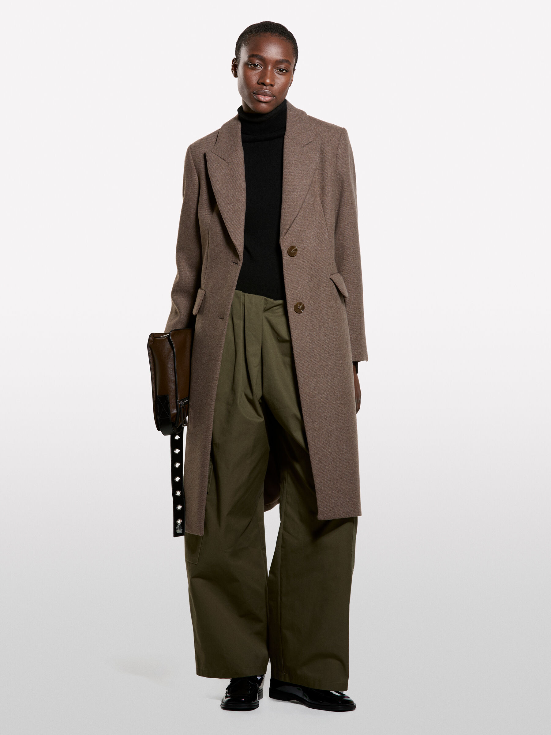 TURTLE NECK SWEATER Mulher image number null