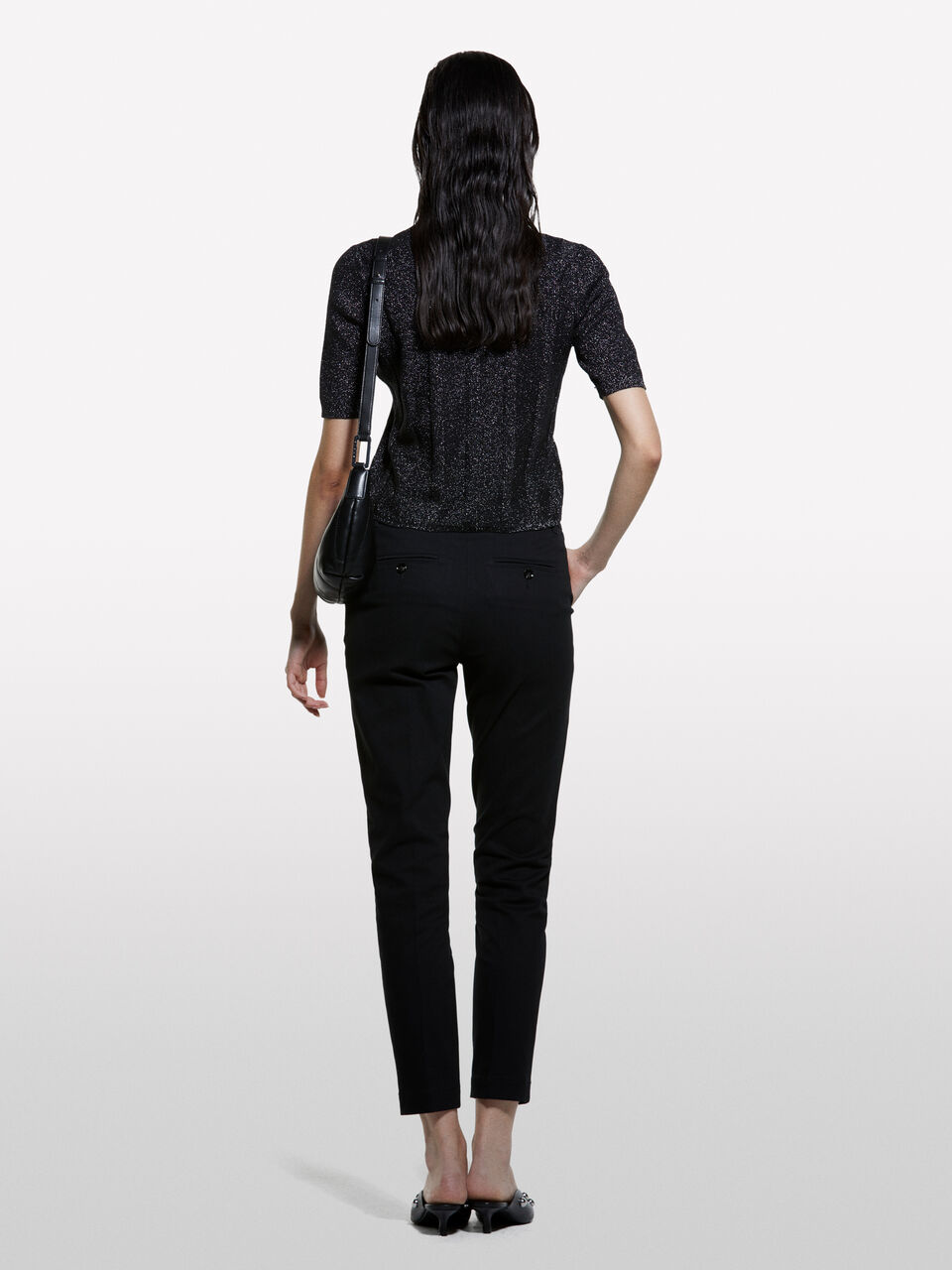 TURTLE NECK SWEATER Mulher image number null