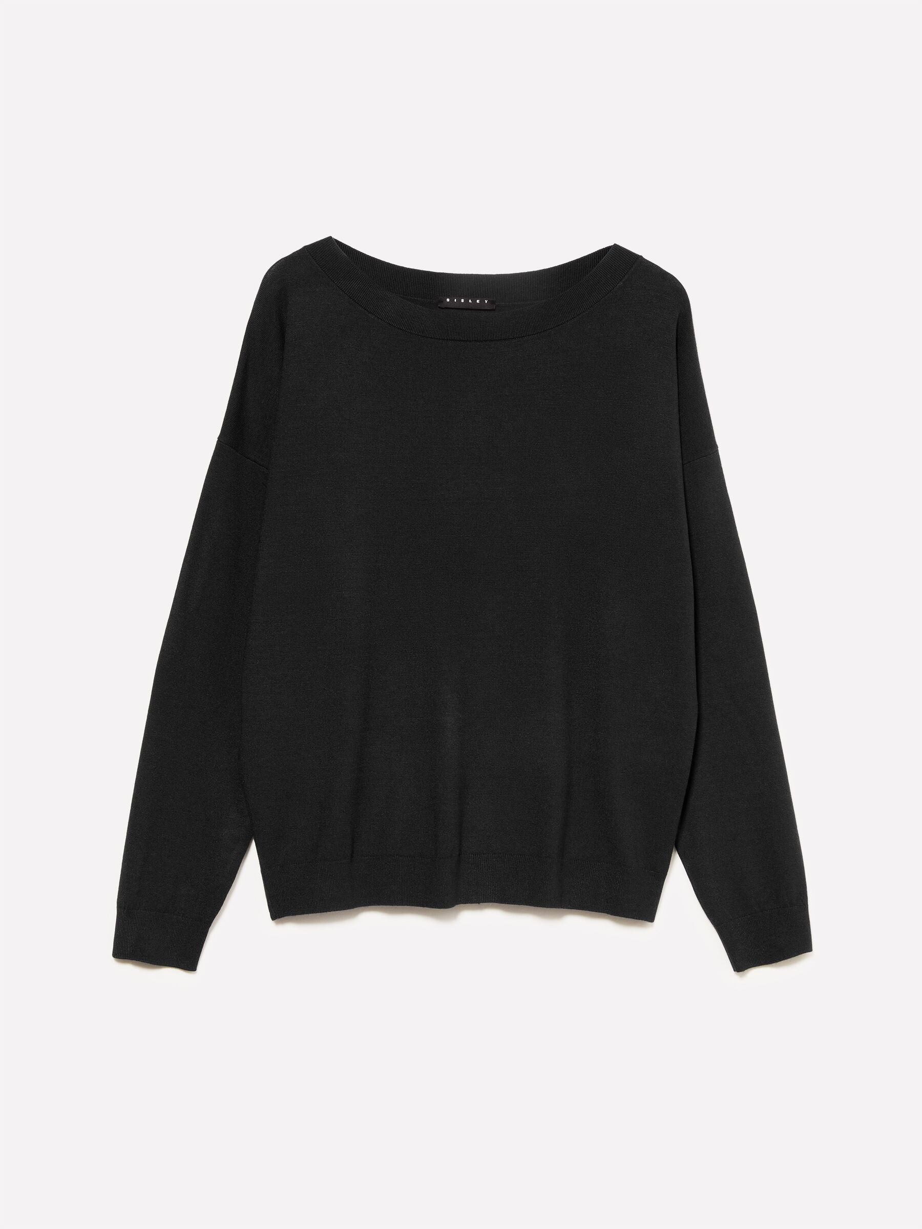 BOAT-NECK SWEAT.L/S Mulher image number null