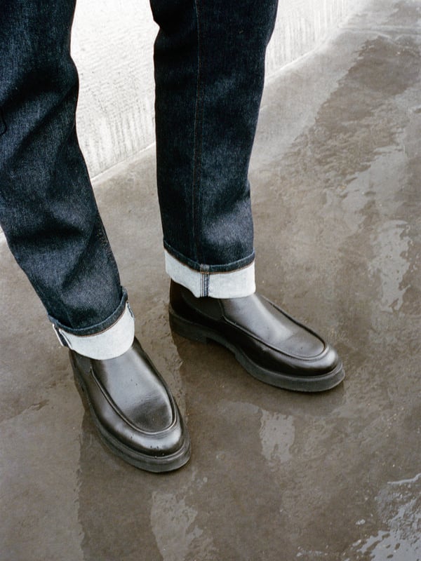 Botins Chelsea em pele - sapatos para homem | Sisley