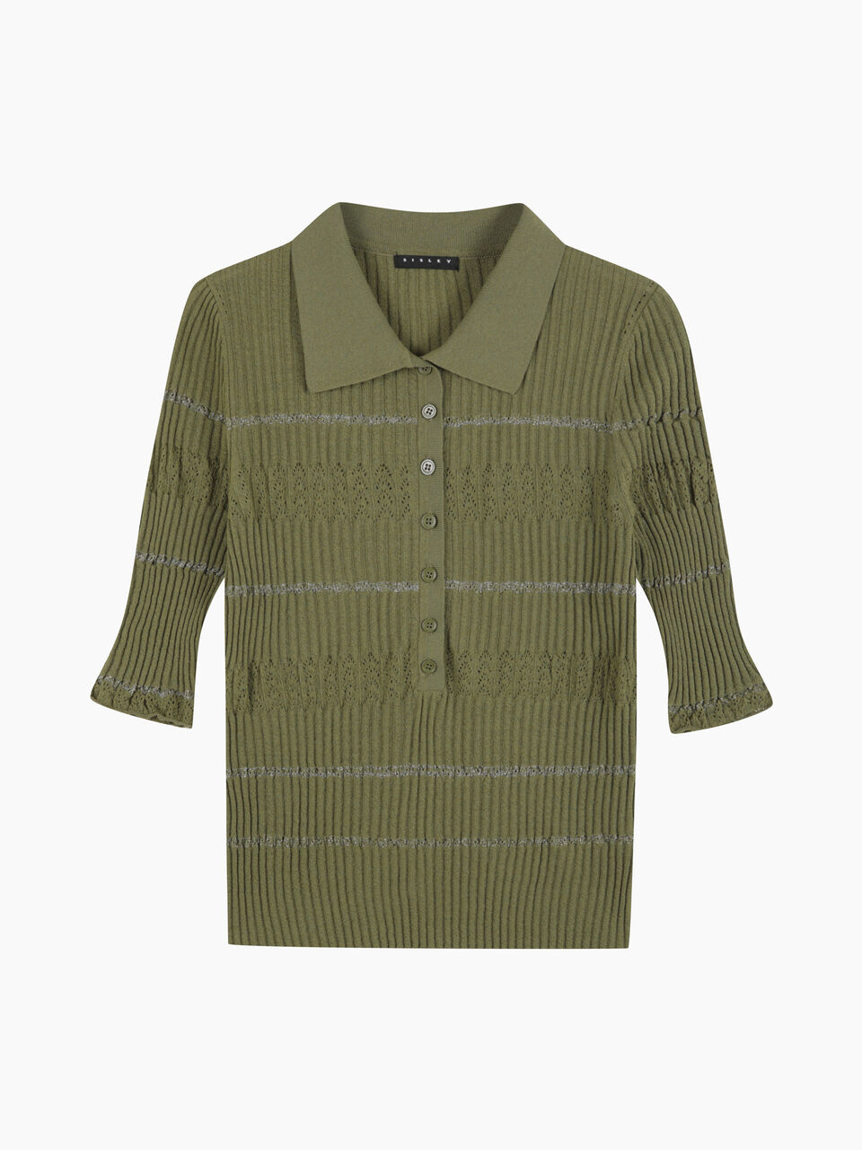 L/S POLO SHIRT Mulher image number null