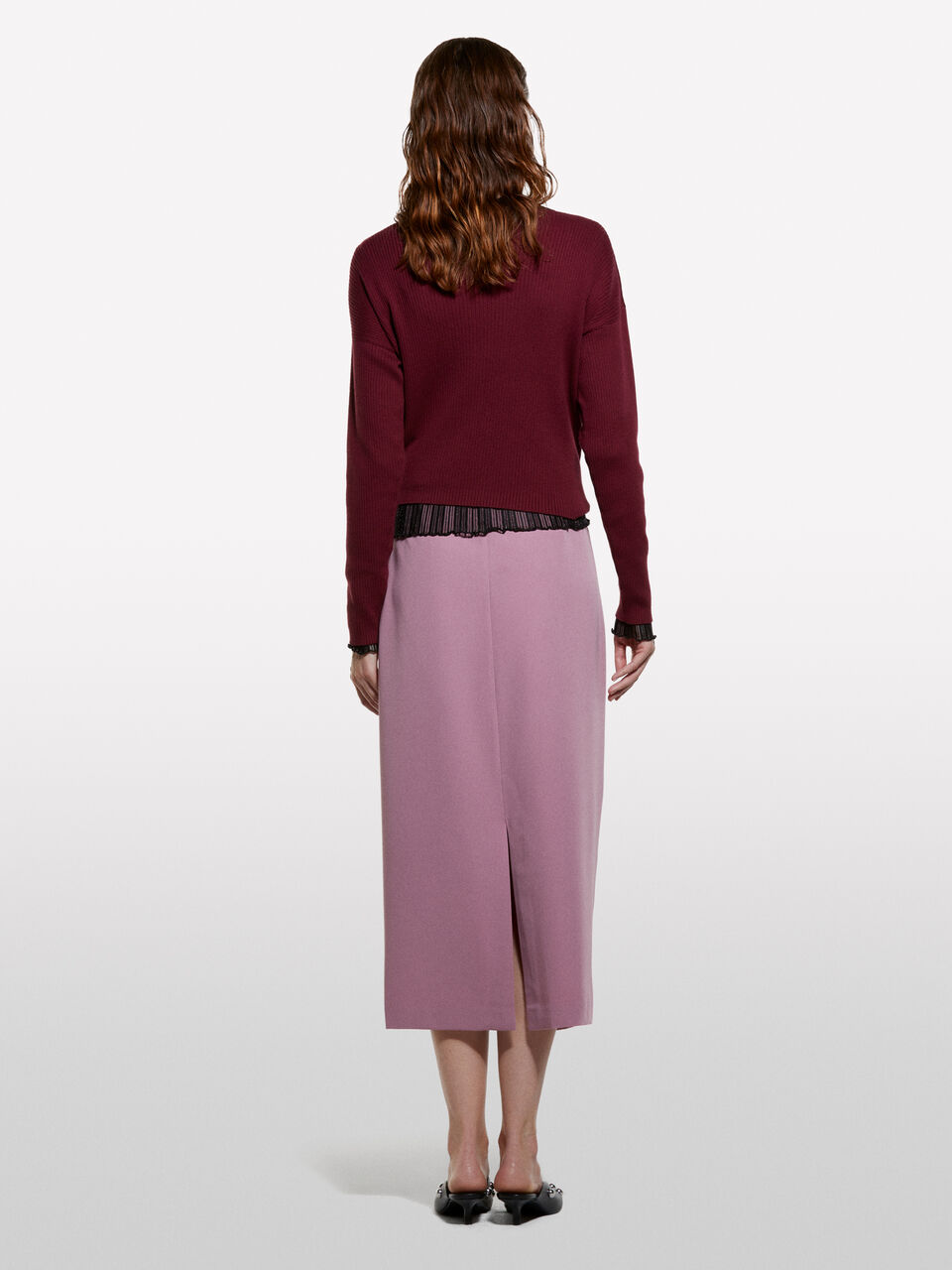 BOAT-NECK SWEAT.L/S Mulher image number null