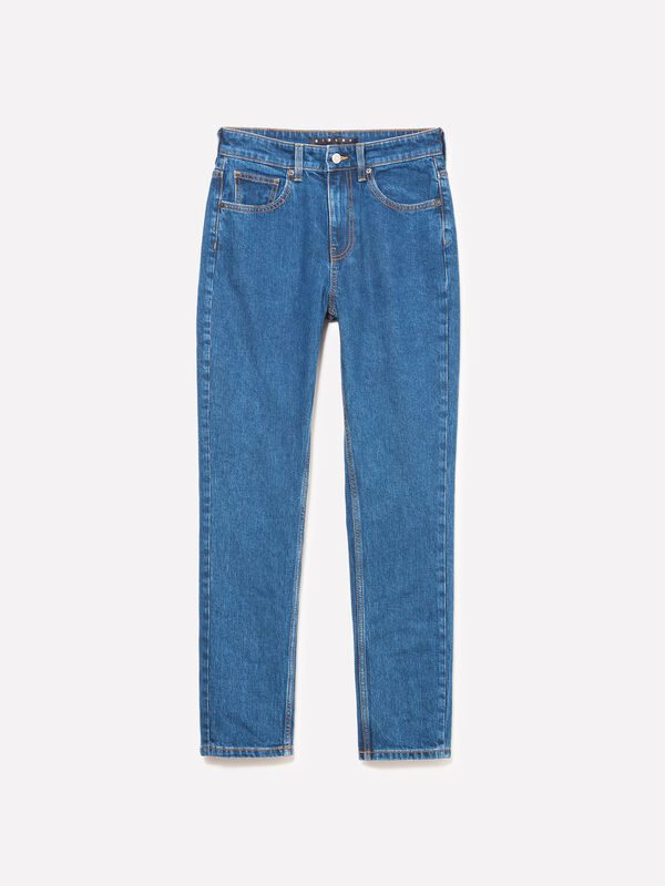 Jeans Style 70 slim fit claro Jeans Style 70 slim fit claro - jeans slim fit para mulher | Sisley