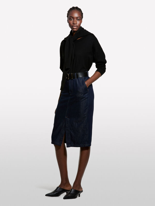 Camisola over fit - camisolas decote &agrave; barco para mulher | Sisley