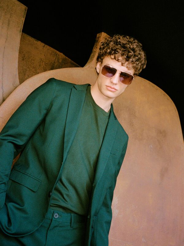 Blazer formal verde-escuro - blazers para homem | Sisley