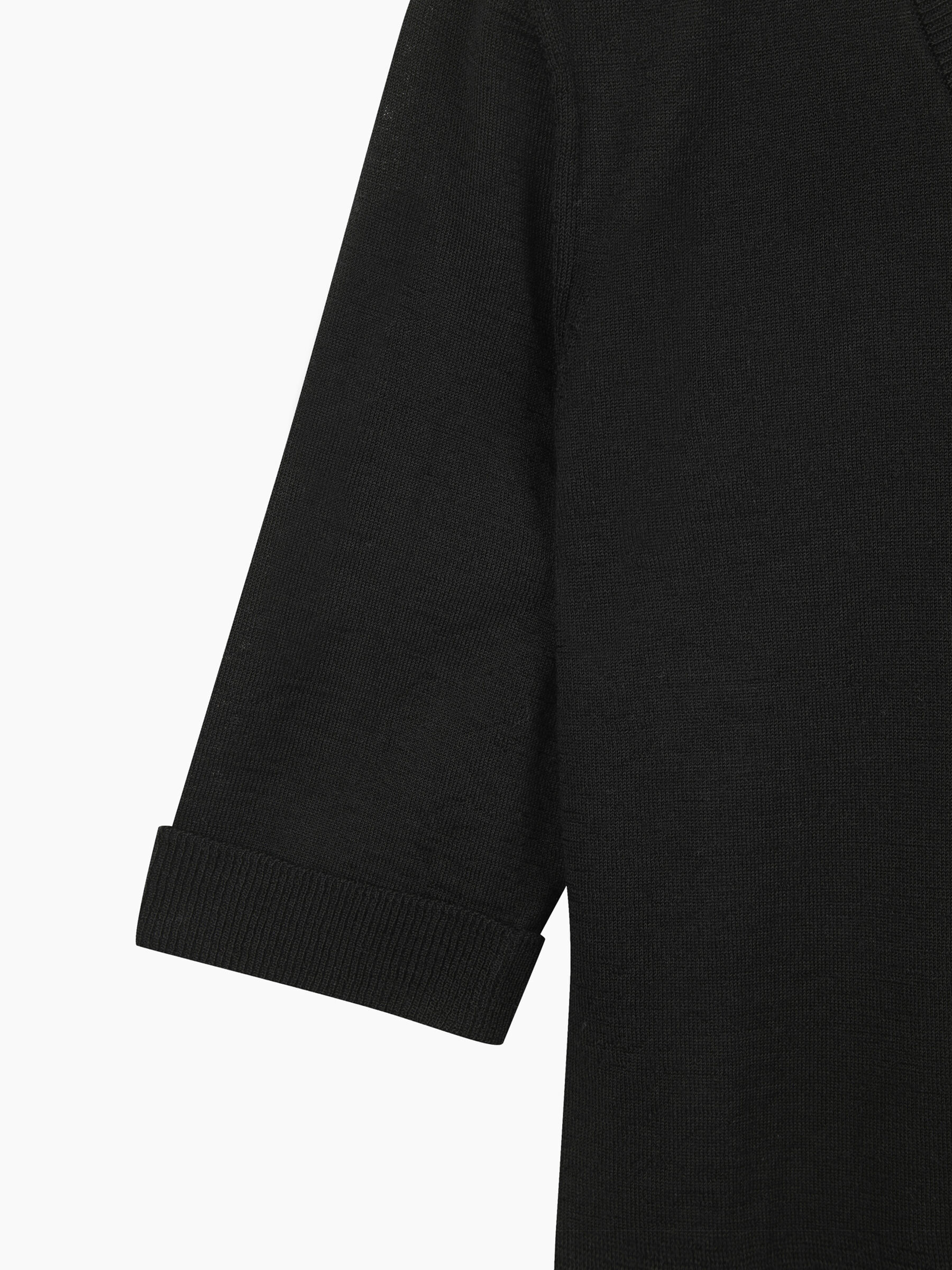 V NECK SWEATER H/S Mulher image number null