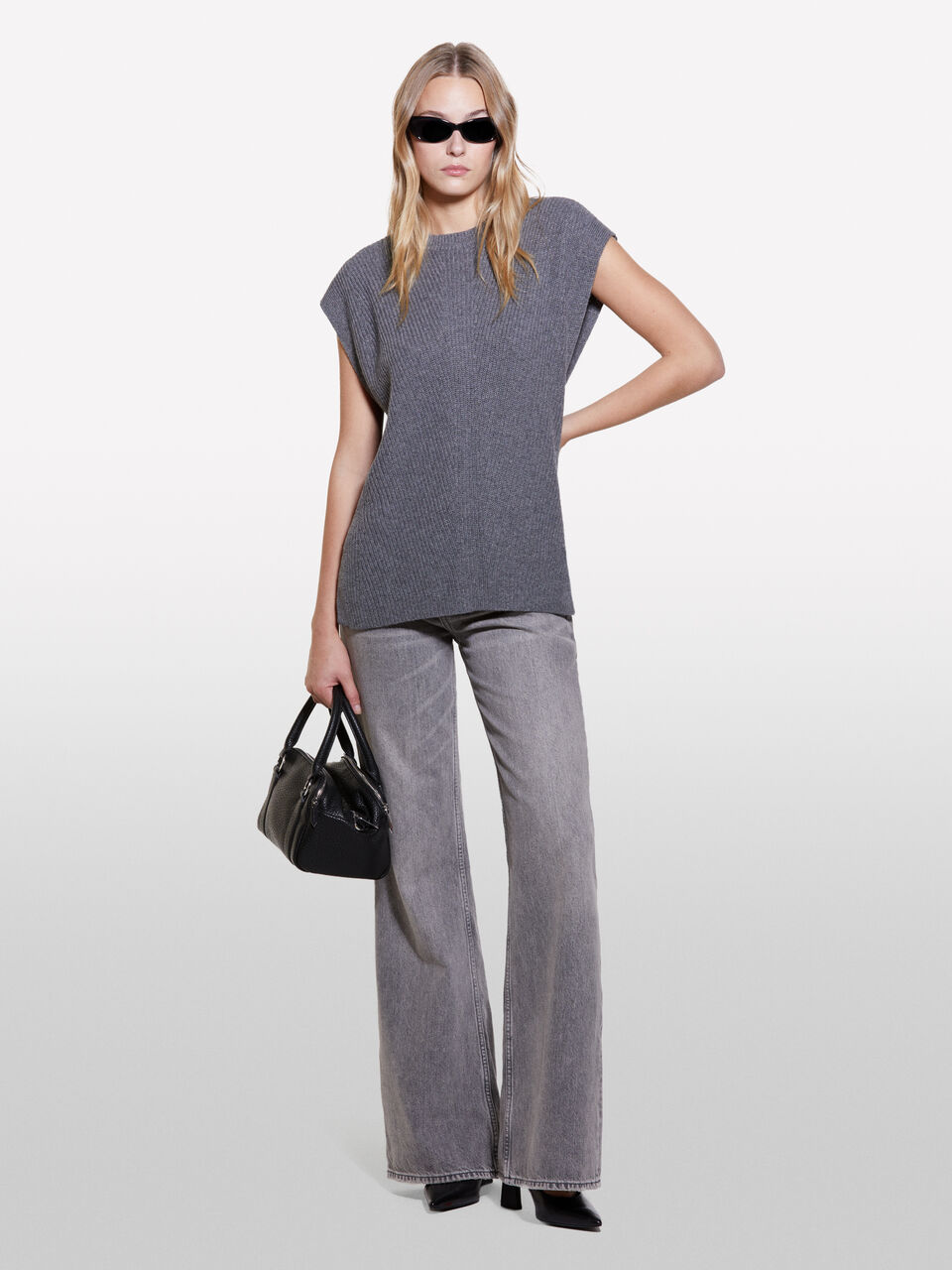 TURTLE NECK SWEATER Mulher image number null