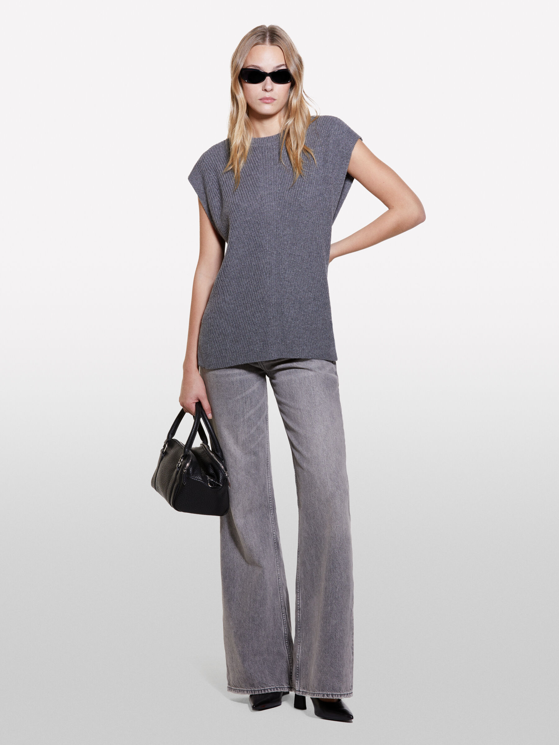 TURTLE NECK SWEATER Mulher image number null