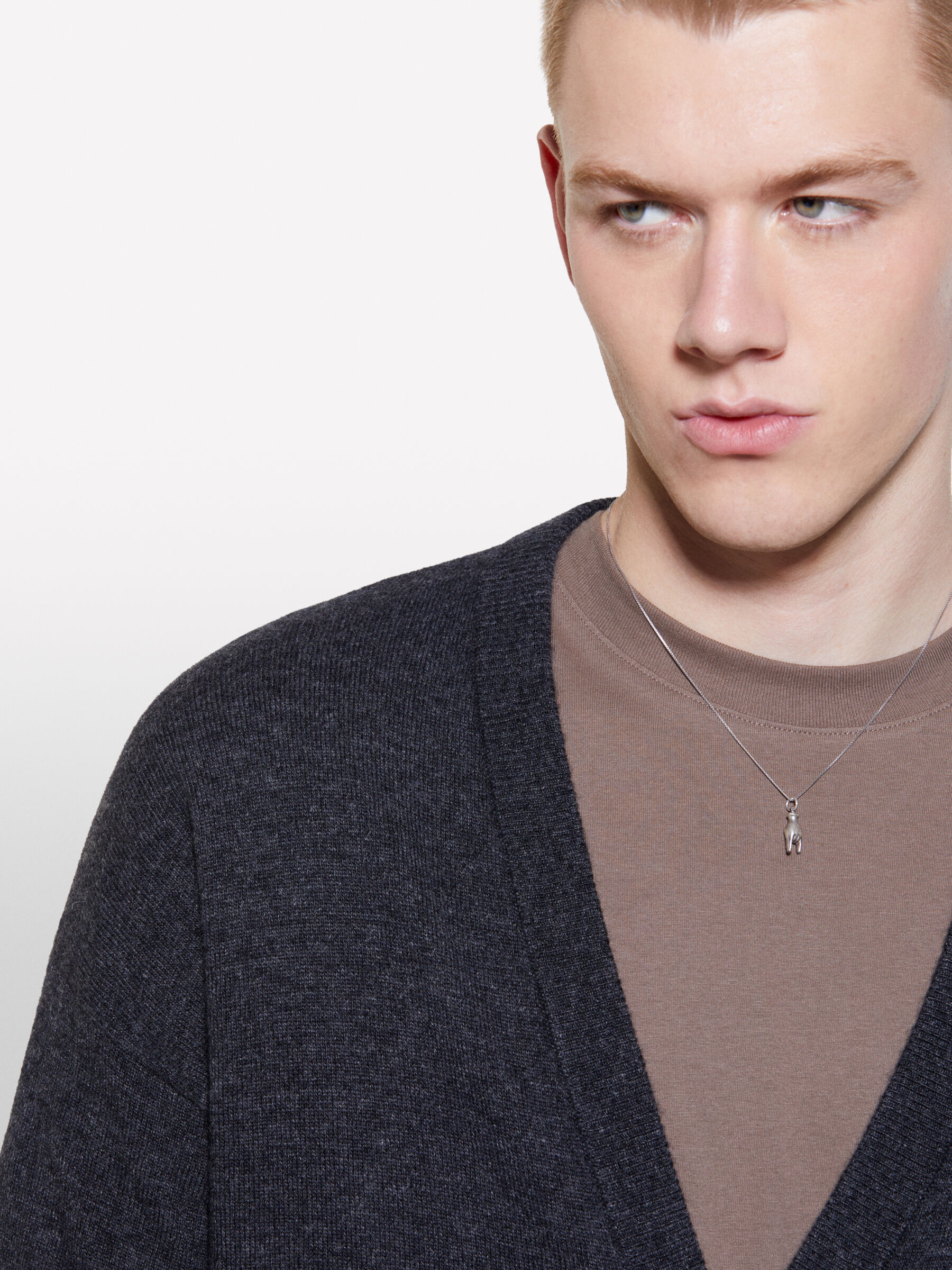 L/S CARDIGAN Homem image number null