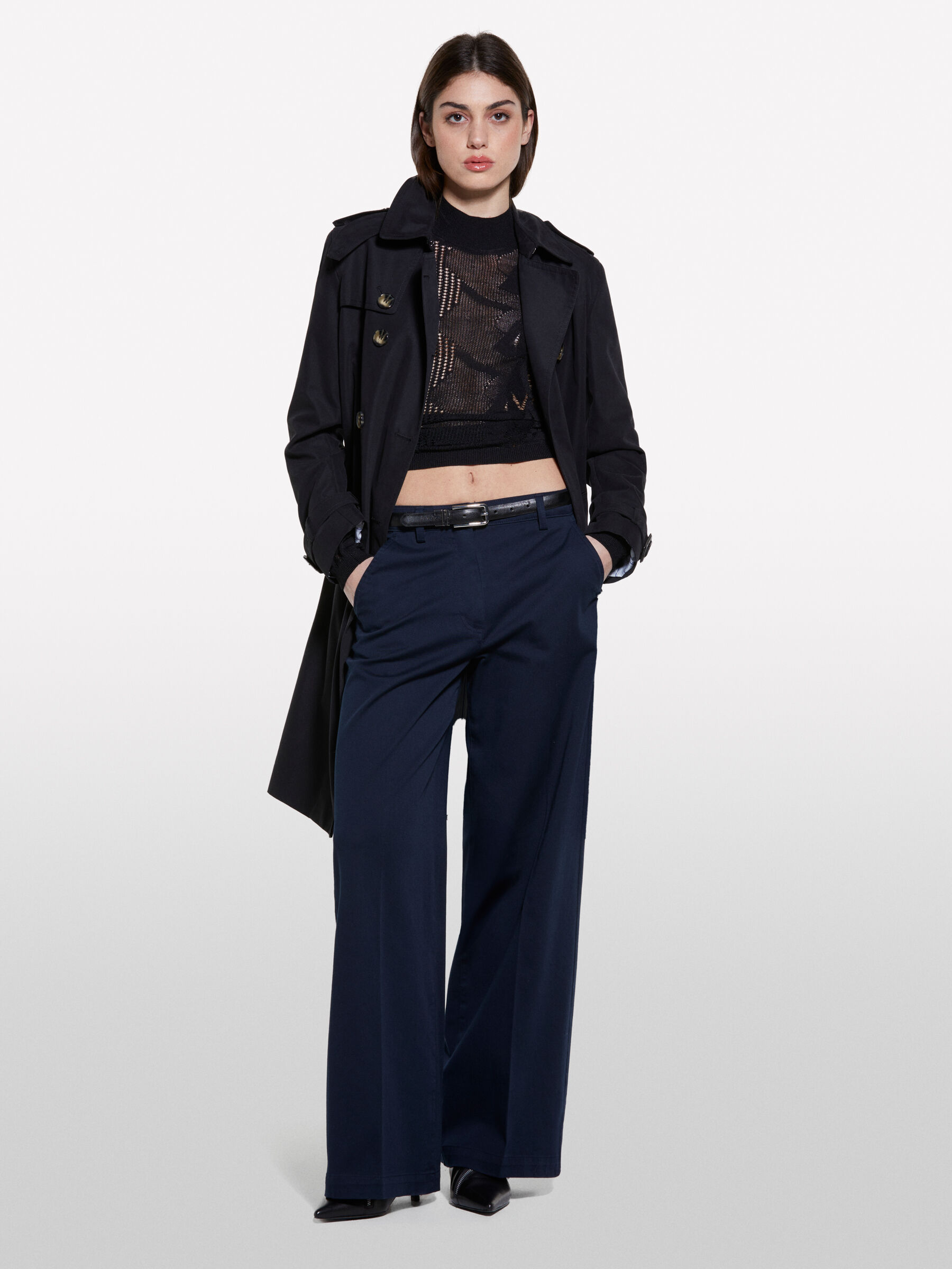 TURTLE NECK SWEATER Mulher image number null