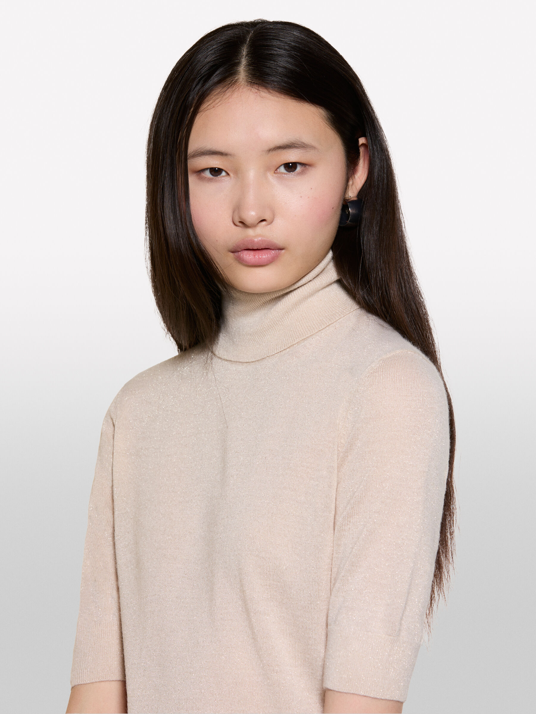 TURTLE NECK SWEATER Mulher image number null