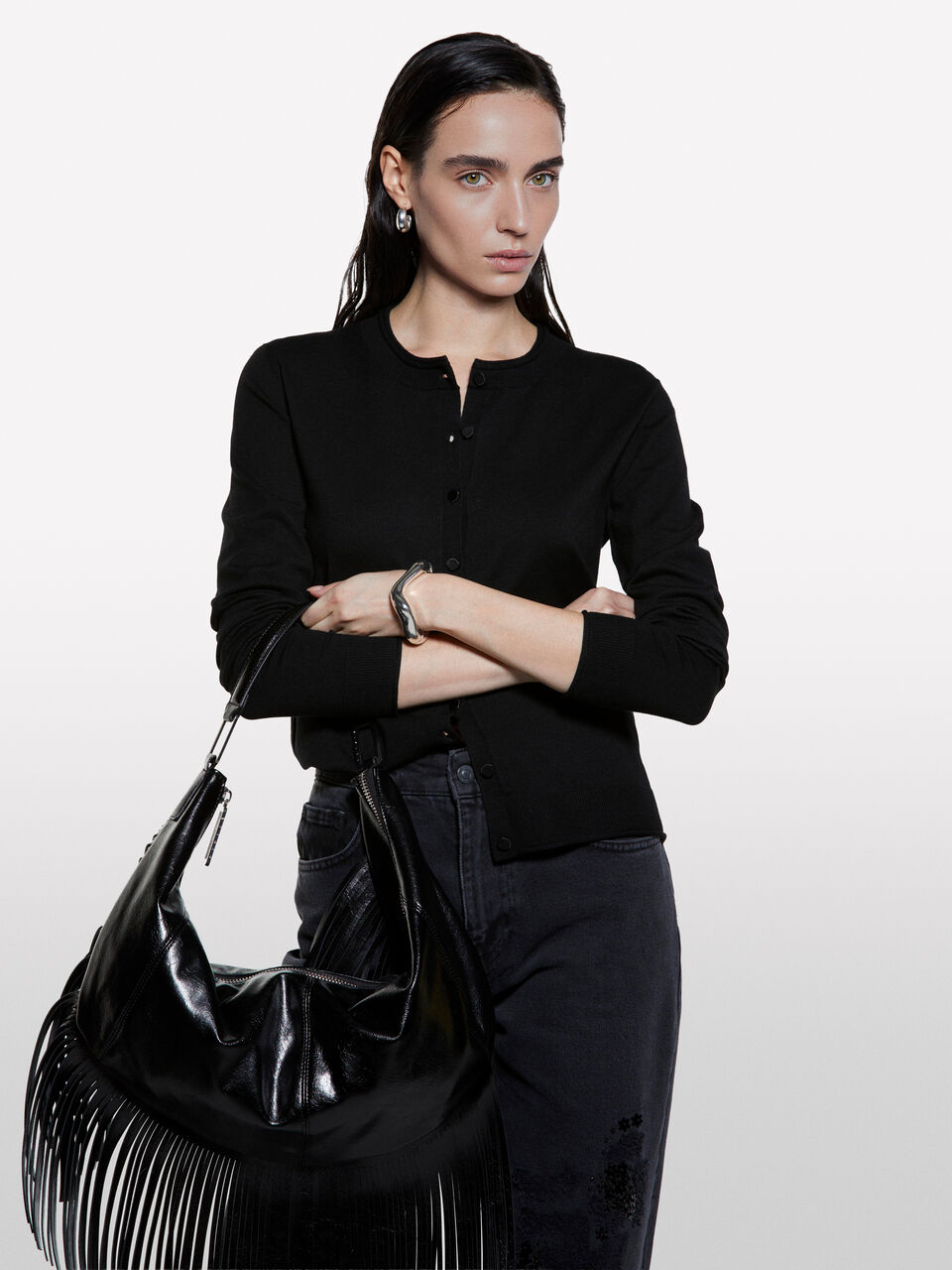 L/S SWEATER Mulher image number null