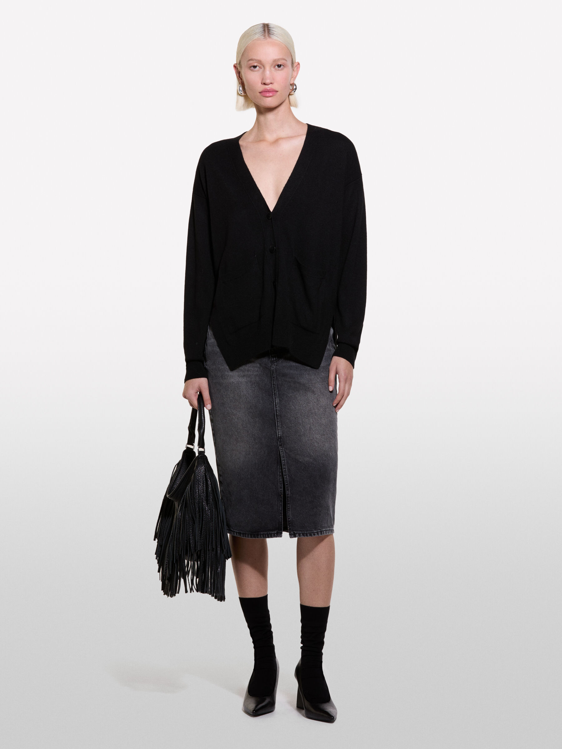 L/S CARDIGAN Mulher image number null