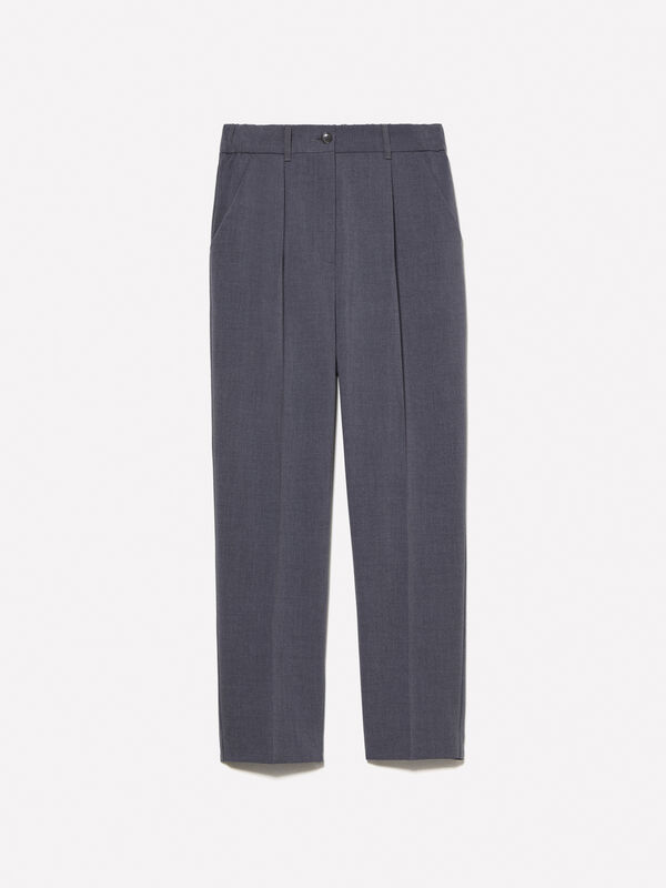Calças jogger cinza-escuro - calças joggers para mulher | Sisley