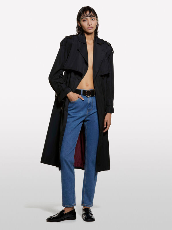 Jeans Style 70 slim fit claro - jeans slim fit para mulher | Sisley