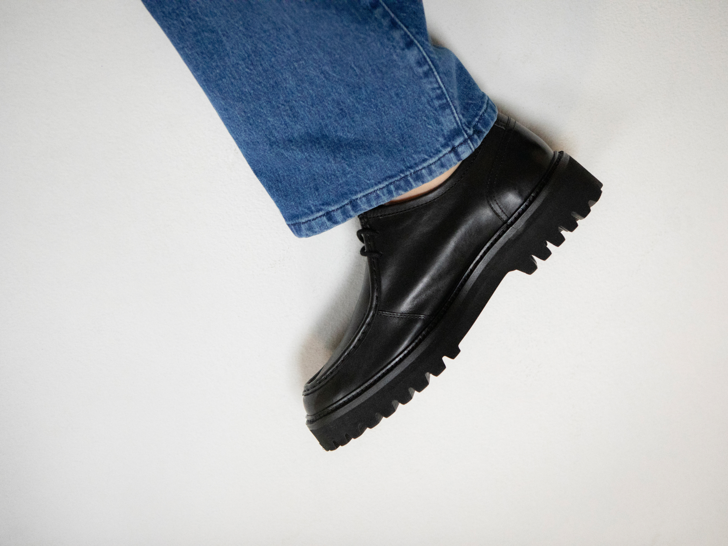 Sisley - Leather Shoes, Man, Black, Size: 39